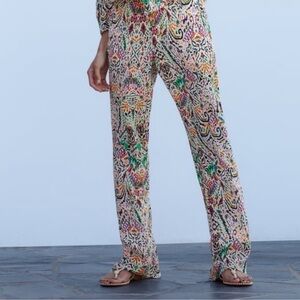 Women’s Zara Flared Print Pants